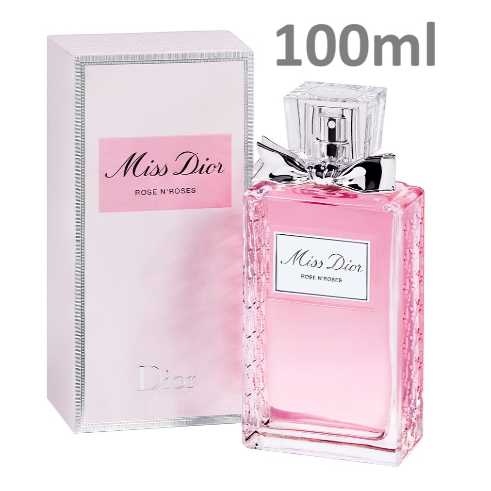 DIOR Miss Dior ROSE N'ROSES EDT 100ml (LOT Mfg 08/2020 น้ำหอมใช้ได้สบาย 5 ปี ใช้ได้ถึง 08/2025)