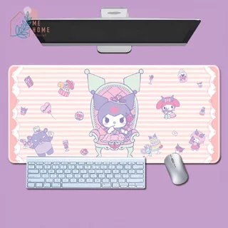 แผ่นรองเม้าส์ แผ่นรองเม้าส์สปีด เย็บขอบอย่างดี ขนาด 60x30cm ลายการ์ตูน