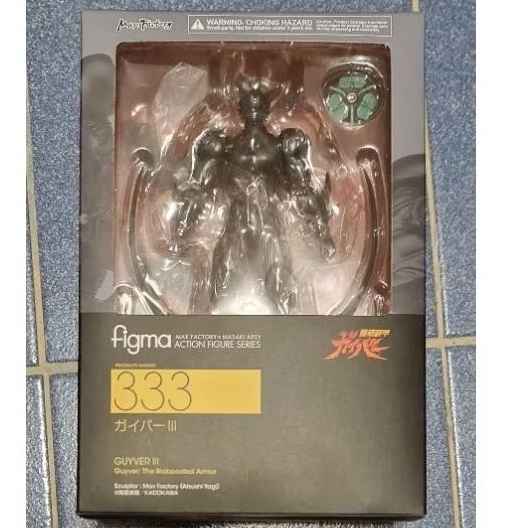 Figma no.333 Guyver III ของแท้ 100% มือสอง แกะถ่ายรูปแล้วเก็บลงกล่อง สภาพดีมากของครบไม่หักไม่กาว