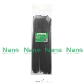เคเบิ้ลไทร์ NANO ขาว ดำ 4นิ้ว 6นิ้ว 8นิ้ว