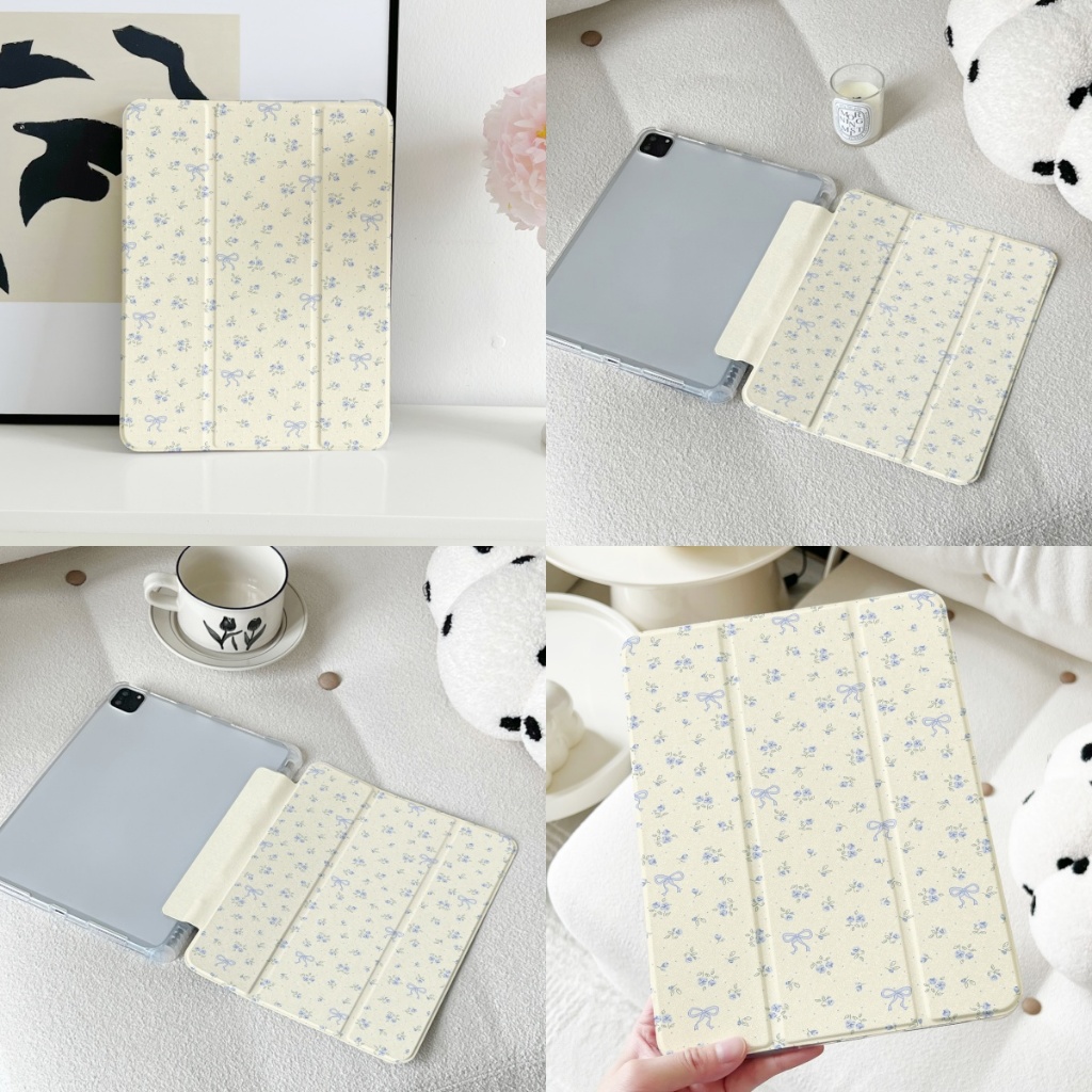 💥พร้อมส่ง💥เคสไอแพด pro11 2024 Air6 Air5 Air7 11 ที่ใส่ปากกา ดอกไม้ เคส iPad gen9 gen11 MINI7 Gen10 - รูปที่ 3
