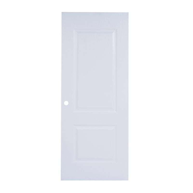 UNIX ประตู UPVC  รุ่น UP2/UP2C สีขาว 80×200 ซม. เจาะลูกบิด ราคา ถูกที่สุด ดีลบีเคเค แกลเลอรีภาพที่ 2
