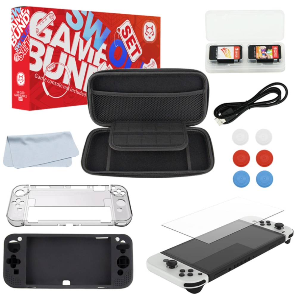 (ชุดนี้จบมี 13 ชิ้น Accessories SWITCH) Switch OLED, v2  13in1 Accessories Kit