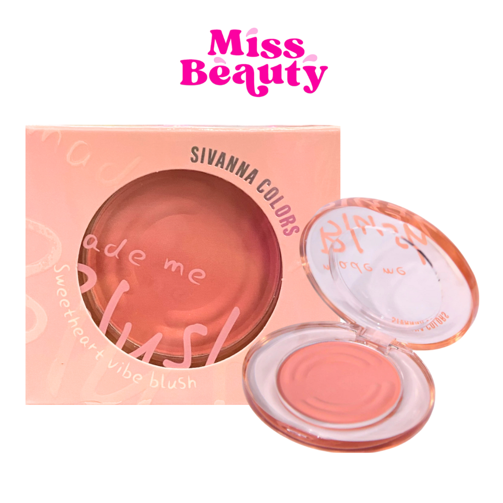 HF509 Sivanna Colors Sweet Heart Vibe Blush ซีเวนน่า คัลเลอร์ส สวีทฮาร์ท ไวบ์ บลัช 5 กรัม