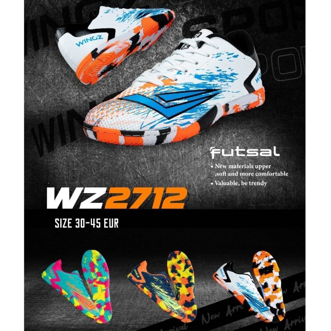 รองเท้าฟุตซอลวิ๊งส์ WINGZ รุ่น WZ2712