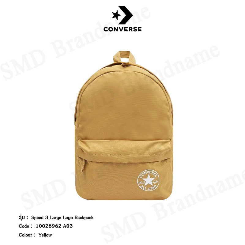 Converse กระเป๋าเป้ รุ่น Speed 3 Large Logo Backpack Code: 10025962 A03