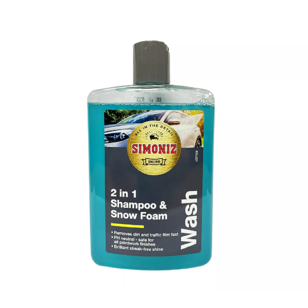 Simoniz Shampoo & Snow Foam 2 in 1 แชมพูล้างรถ แอนด์ สโนว์ โฟม 475 มล.2SA-170A