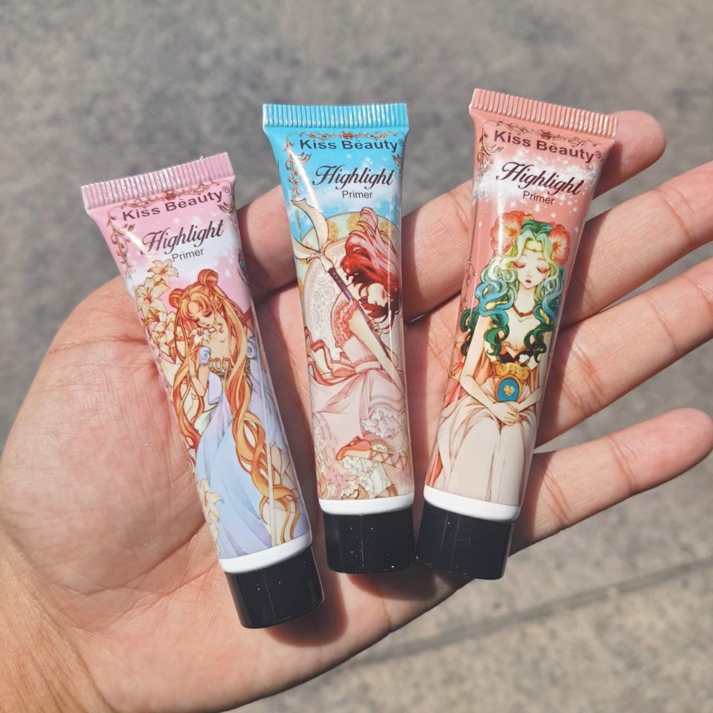 Kiss beauty ไฮไลท์เนื้อครีม ฉ่ำวาว ติดทนกันน้ำ NO.68284-03ABC