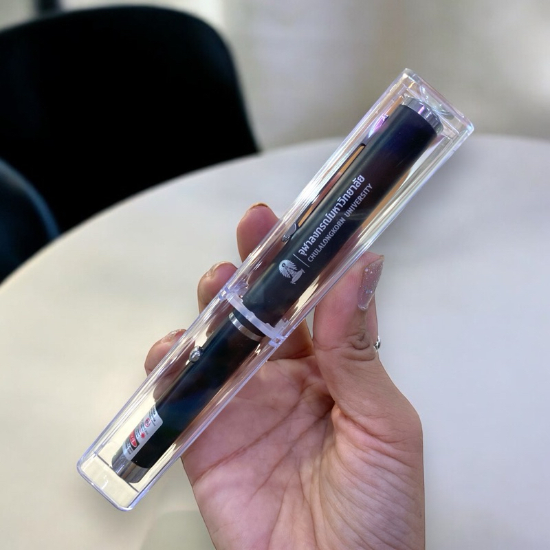 Chula Laser Pointer แสงสีแดง พร้อมกล่อง 8850000339431 ใช้ถ่าน 3A 2 ก้อน ไม่ได้แถม | ไลฟ์สไตล์