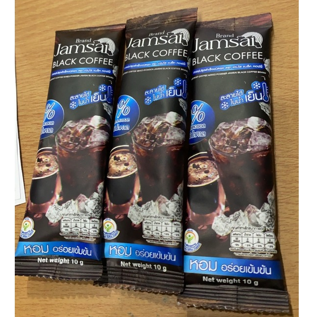 กาแฟดำ ชามะนาว แจ่มใส คอลลาเจนนิภา โกโกบลิ้งค์ แบ่งขายจ้า 1แถม1 (ได้2ซอง)