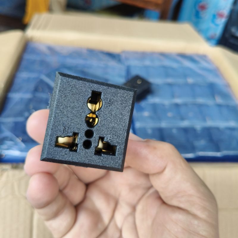 อุปกรณ์ทำ power box เต้าปลั๊กตัวเมีย ปลั๊กไฟบ้าน ปลั๊ก UPS ไมก้าลำพูน