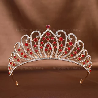 มงกุฏเพชร มงกุฏนางงาม มงกุฎเจ้าสาว tiara เครื่องประดับผม ที่คาดผมเจ้าสาว เจ้าหญิง