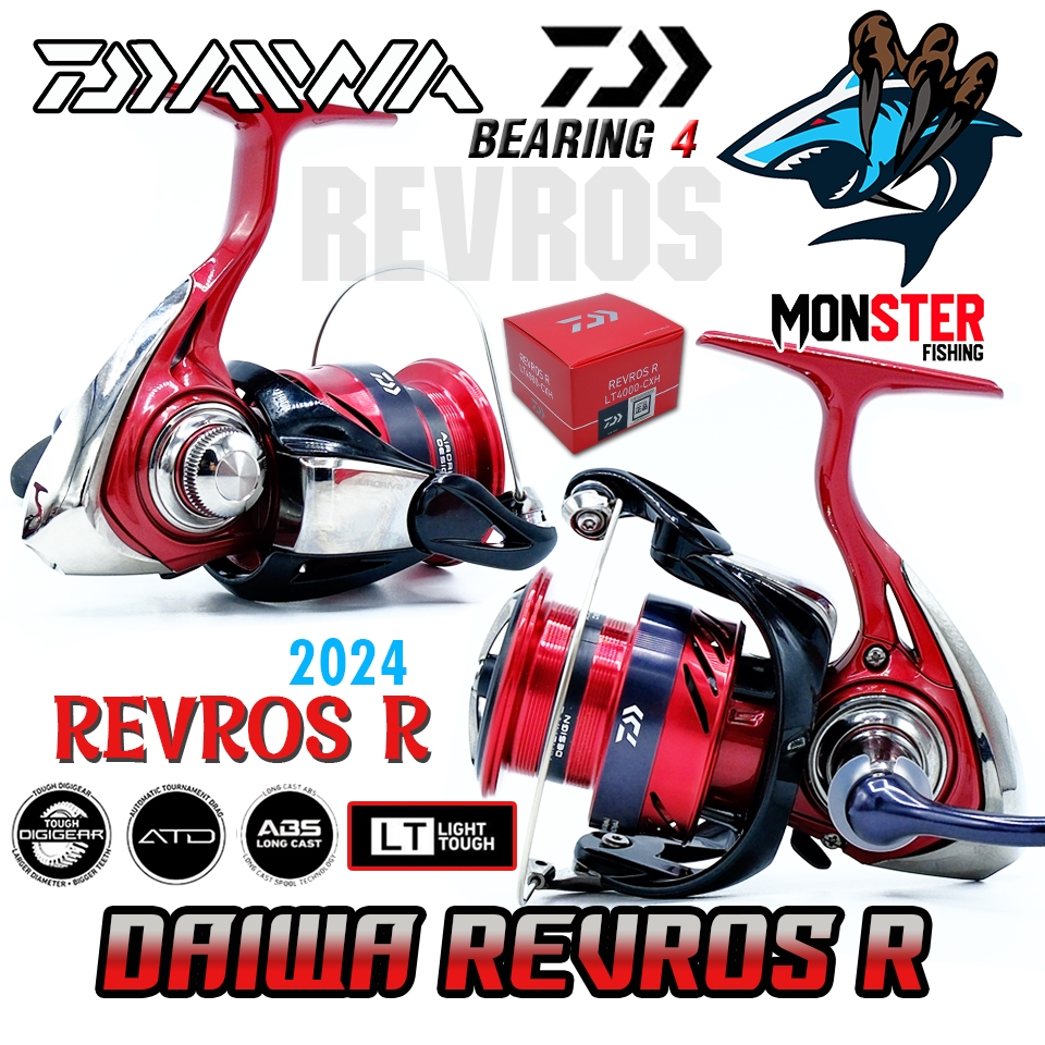 รอกตกปลา รอกสปินนิ่ง DAIWA REVROS R SERIES NEW 2024 (มีให้เลือกหลายเบอร์)