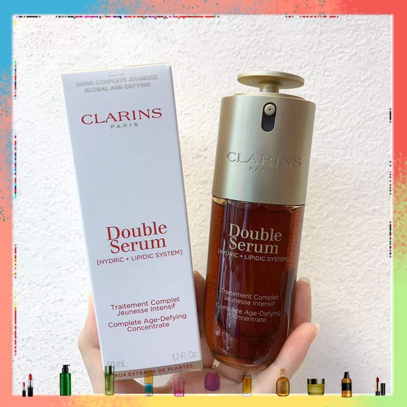 สูตรใหม่ ĆĻĀŔṆs Double Serum 50ml