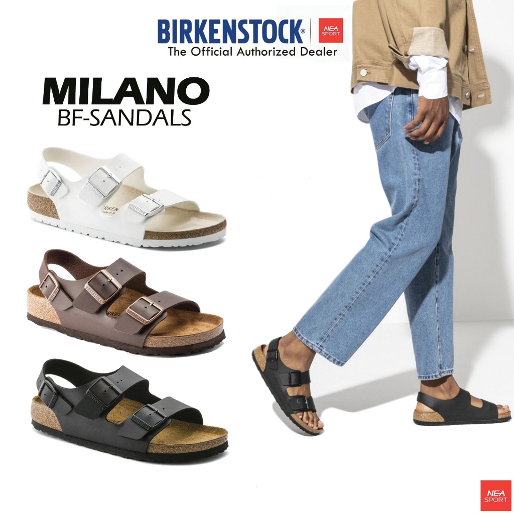 [ลด30% เก็บโค้ด 2509FASHDD] BIRKENSTOCK MILANO-BF-Sandals รองเท้ารัดส้น ชายและหญิง