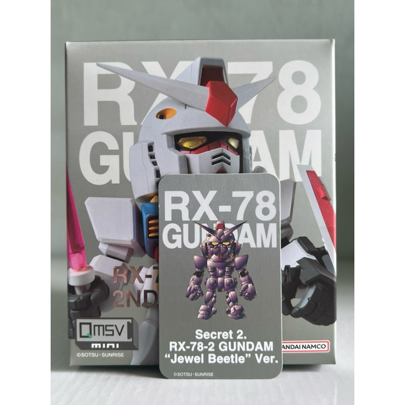RX-78 Gundam 2nd Model - Secret 2 RX-78-2 Gundam “Jewel beetle “ ver.