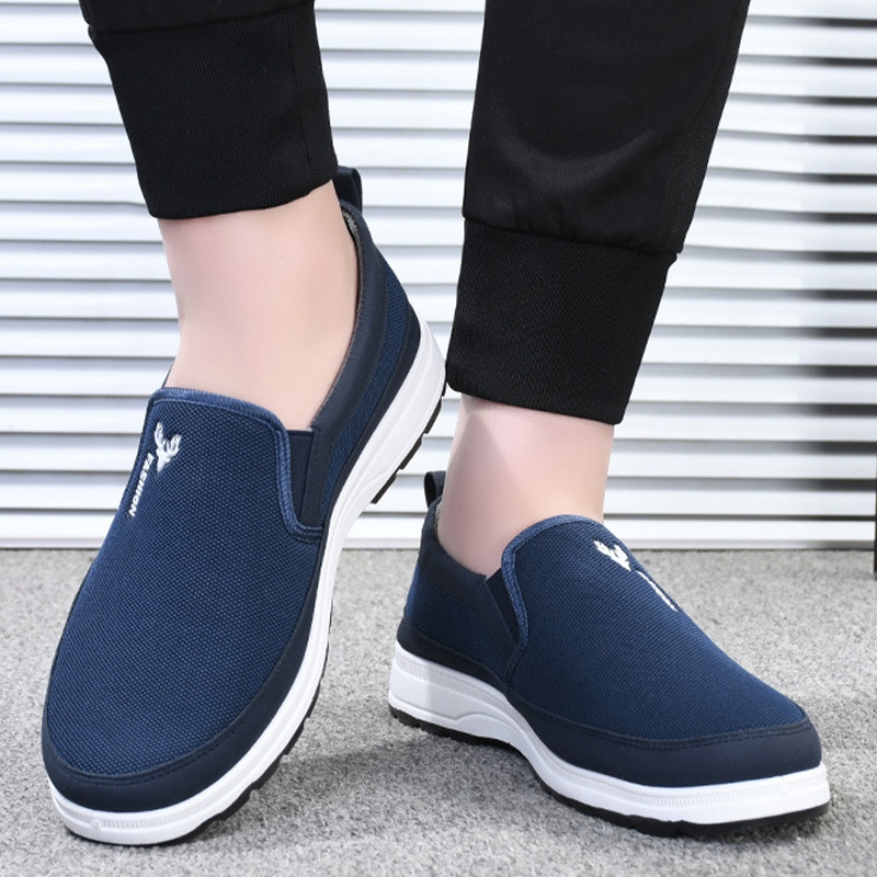 LHfashion งานเข้าใหม่พร้อมจัดส่ง รองเท้าผ้าใบลำลองทรงสปอร์ต งานสลิปออน ดีไซน์ดีฟีลมินิมอล พร้อมส่งให้เลือกถึง 3 สี งานดี