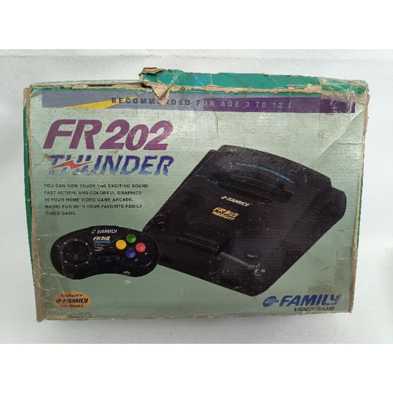 FR202 Thunder  แท้งานไทย จาก Family งานกล่อง ชุดไฟไทยระบบAVโรงงาน เล่นได้ปกติจอยกดได้ดี กล่องไม่สวยเ