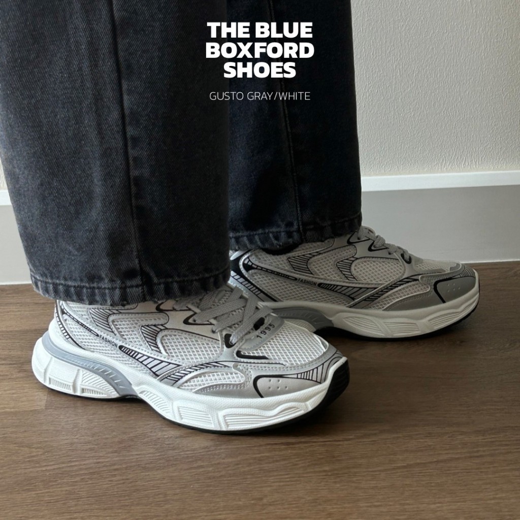 The blue boxford - Gusto รองเท้าผ้าใบ