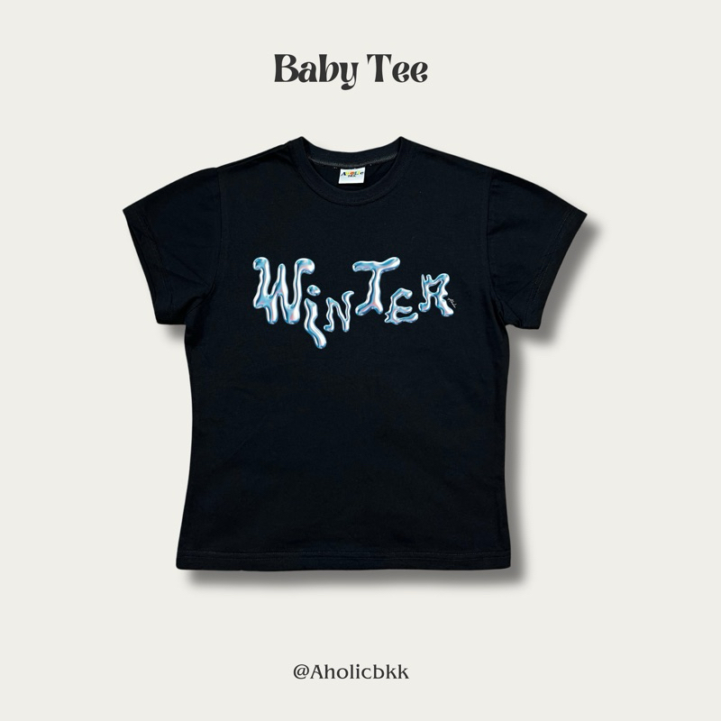 AHOLICBKK | เสื้อทรง BABY TEE WINTER