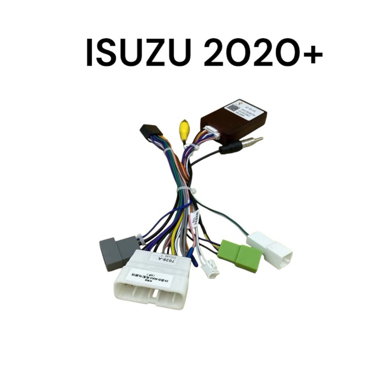 ปลั๊กตรงรุ่น ISUZU 2020+/ BT-50 Pro 2022-2023 Top มีแคนบัส ต้องการให้เส้นกล้องถอยเลี้ยวตาม