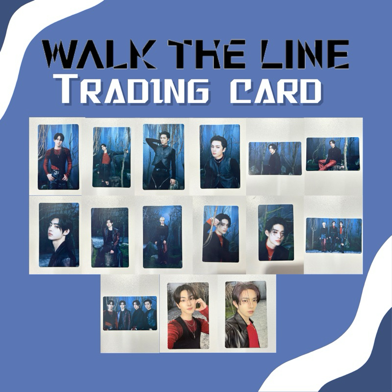 <พร้อมส่ง> การ์ด Enhypen - TRADING CARD WORLD TOUR 'WALK THE LINE'