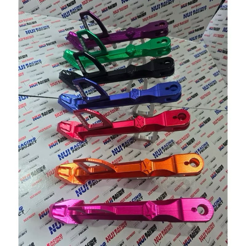 ขาตั้ง โหลด Giorno/Forza350/Lead/PCXงานCNC 3Dทั้งตัวสวยๆ แบรน์ดNuiRacing แข็งแรงใส่แล้วจะโหลดนิดหน่อยครับ