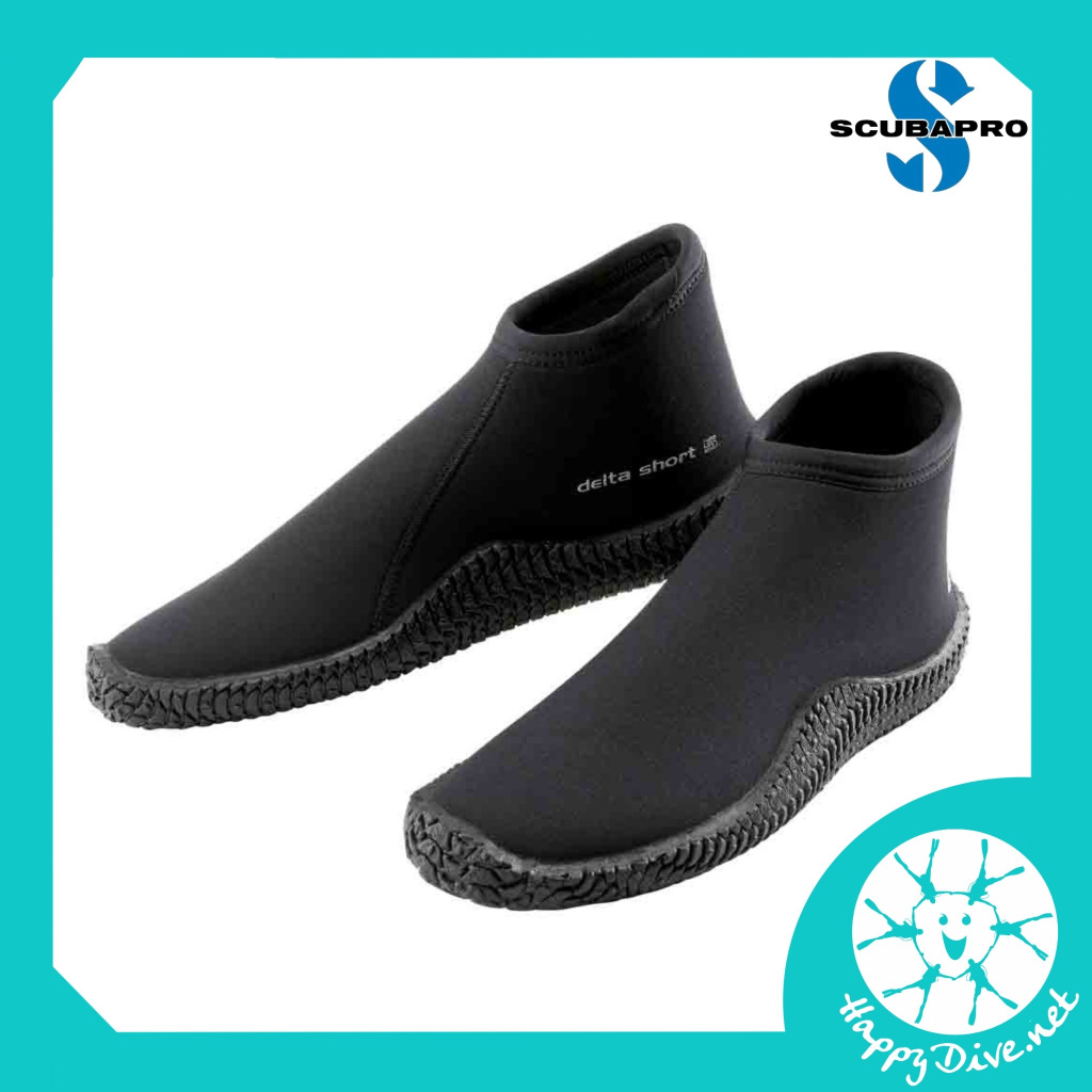 ✨🥾 Scubapro Delta Short Boots 3mm - บู๊ตดำน้ำ รองเท้าดำน้ำ บูทใส่ดำน้ำ diving boots