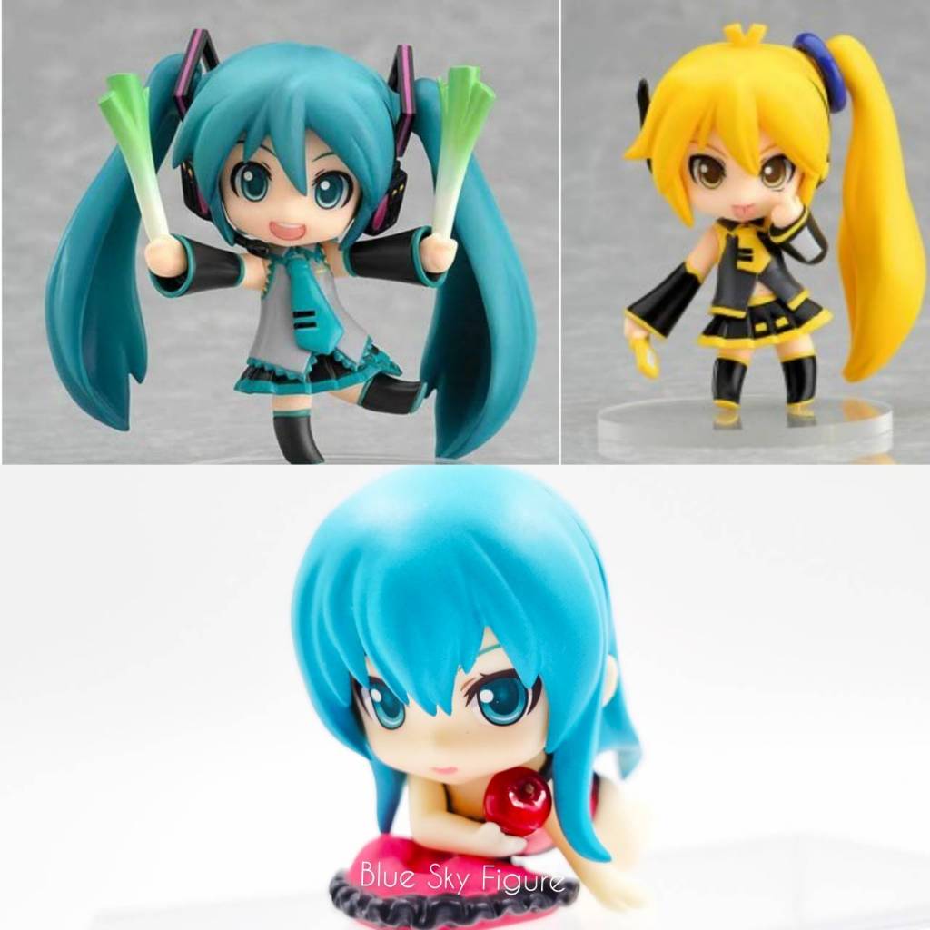 โวคาลอยด์ miku มิกุ มิคุ Neru เนรุ Vocaloid ฟิกเกอร์ตัวเล็กน่ารัก figure (ของแท้ มือ 1-2)