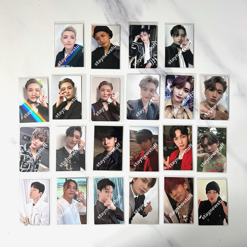 [พร้อมส่ง ] โฟโต้การ์ด ATEEZ photocards ล้างสต็อก ราคาพิเศษ