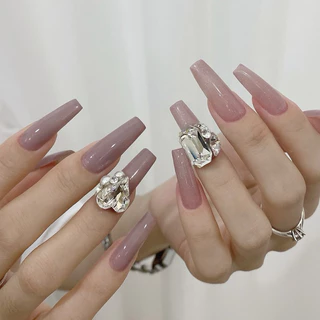 อะไหล่เพชรตกแต่งด้วยมุก สวย แวววาว 10 ชิ้น/ห่อ สินค้าพร้อมส่ง