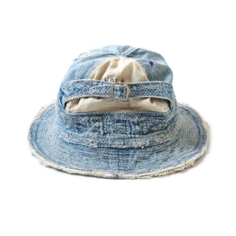 NEW !!! Kapital 11.5oz Denim The Old Man The Sea Hat