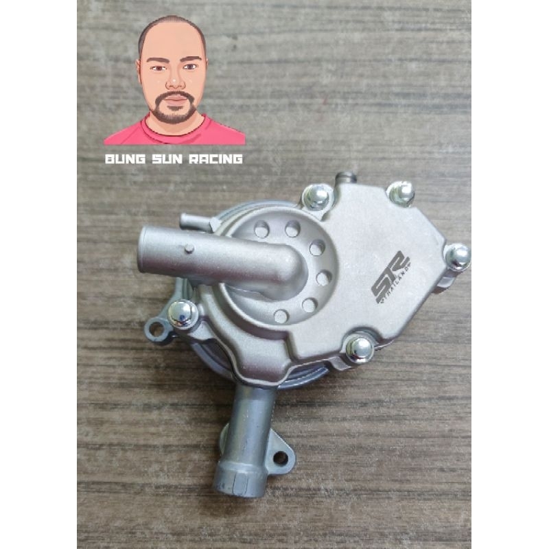 ปั้มน้ำแต่ง EXCITER150 MSLAZ R15 2014-2016ใบพัดปั้มน้ำใหญ่กว่าของเดิมเพิ่มการไหลเวียน ลดความร้อนสินค้ามีพร้อมจัดส่งในไทย