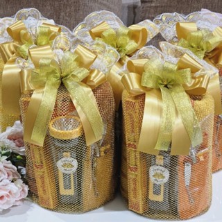 S07 ชุดสังฆทานไฟฉาย ผ้าเช็ดตัวผืนใหญ่ 70x140 cm มีดโกน ช้อน …