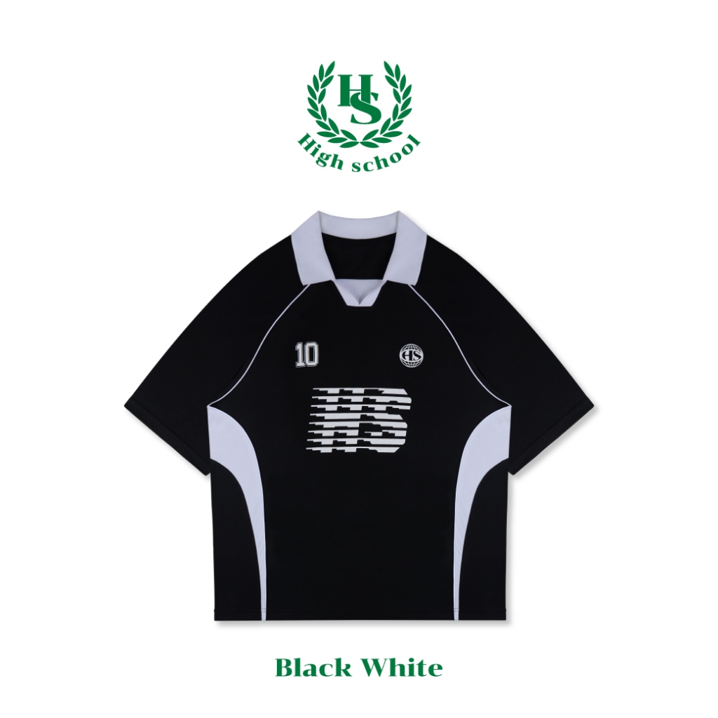 Highschool - TPB08182 เสื้อบอลโปโล Collection Sports Football Polo