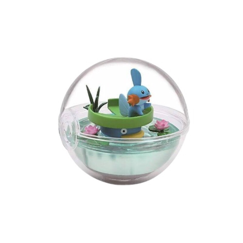 Pokemon Terrarium Collection Figure Mudkip & Lotad Re-Ment