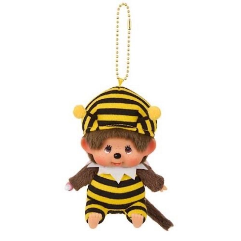 NEW !!!MONCHHICHI HONEY BEE KEYCHAIN