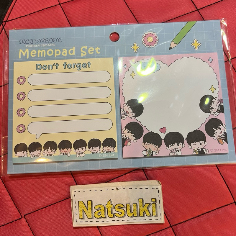 moshimoshi  NCT dream Memo pad set พร้อมส่ง
