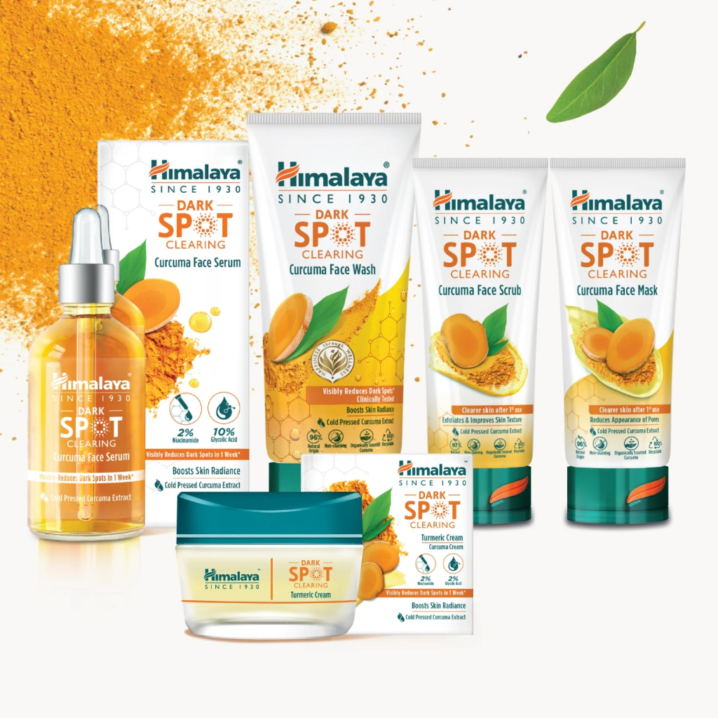 (ซื้อในไลฟ์79บาท)ผลิตภัณฑ์ดูแลผิวหน้าสูตรสกัดจากขมิ้นชัน ครีมบำรุงผิวหน้า เซรั่มบำรุงผิวหน้า สครับผิวหน้า มาสก์หน้า