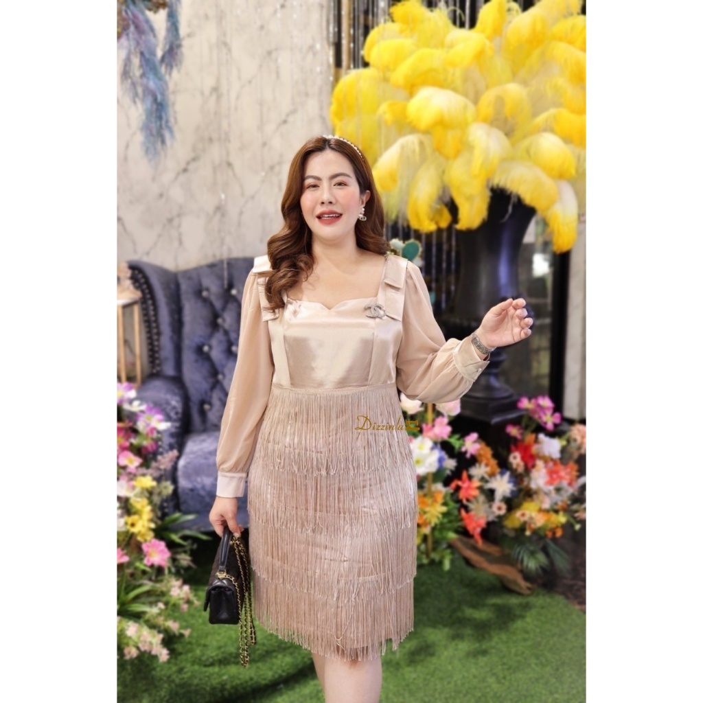 Dz249-Thumbelina Dress’เดรสออกงานสุดหรู