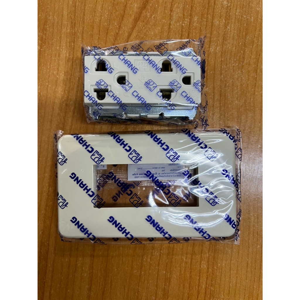 ❤️ส่งทุกวันจ้า❤️ เต้ารับคู่มีกราวด์ ปลั๊กไฟ แผงไฟ ตราช้าง  เต้ารับปลั๊กไฟ เต้ารับปลั๊กไฟ 3 ขา  904N - รูปที่ 5