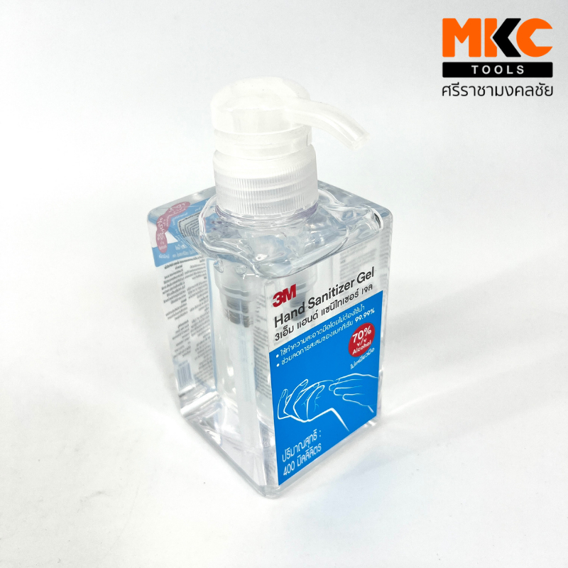 3M เจลแอลกอฮอล์ล้างมือ Sanitizer Gel 400ML