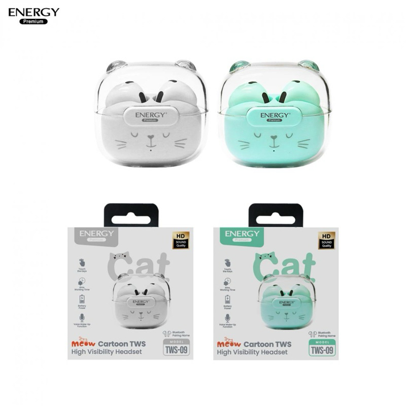 TWS09-CAT : Bluetooth TWS 09-Cat Ver 5.0