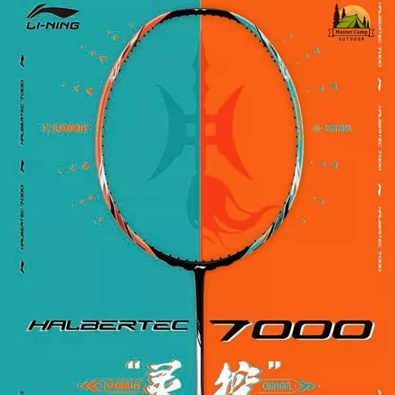 พร้อมส่งจากไทย Halbertec 7000 ไม้แบดมินตัน Li-ning ของแท้100%