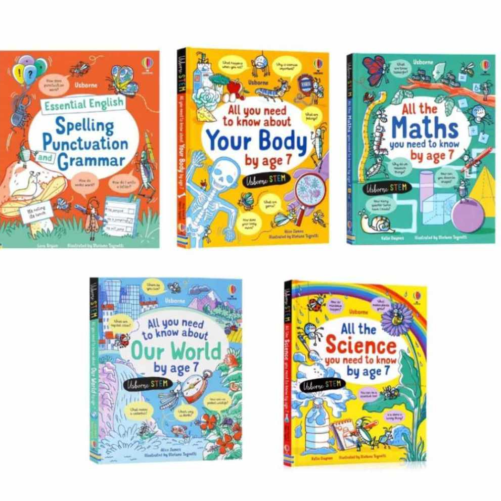 หนังสือ Usborne STEM All you need to konw about by age 7