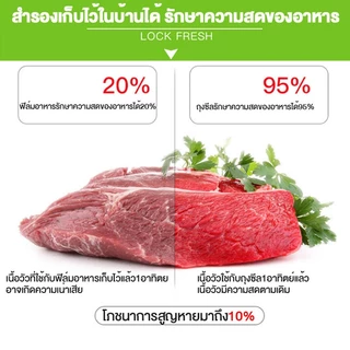ถุงซีลสูญญากาศ 15x20 17x25 20x25 25x30 เซนติเมตร ถุงซีล ถุงซิลเก็บอาหาร ถุงหนาตามมาตรฐาน