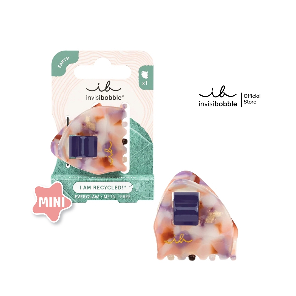 invisibobble กิ๊บหนีบผม กิ๊บติดผม ผมไม่เป็นรอย ไร้โลหะ รุ่น Everclaw สี Recycled Me - Limited (1 กล่องบรรจุ 1 ชิ้น)