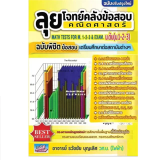 คู่มือเตรียมสอบคณิตคิดเร็ว ม.ต้น (ม.1-2-3) | ลุยโจทย์คลังข้อสอบคณิต | คู่มือเตรียมสอบวิทยาศาสตร์ | สรุปเข้มลุยโจทย์