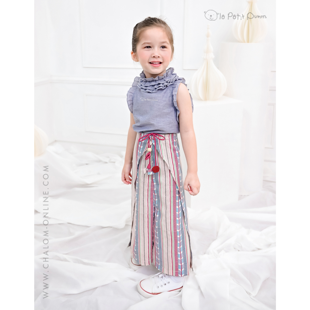 CHA-LOM : KS PU 367+368 IT ชุด Set เสื้อ+กางเกง (ชุดลูกสาว)