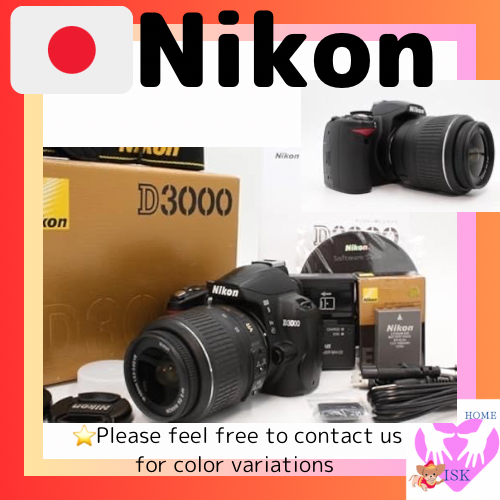 ชุดเลนส์ Nikon D3000 D3000Lk ส่งตรงจากญี่ปุ่น ใช้กล้อง Nikon ดิจิตอล Slr D3000 Body D3000
